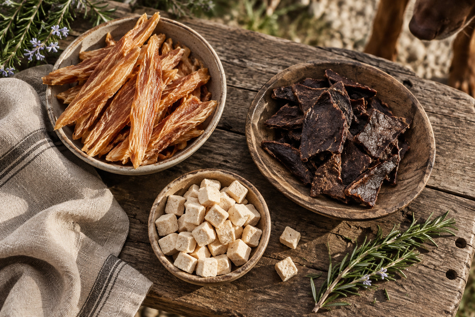 Air Dried, Dehydrated or Freeze Dried Dog Treats: What's the Difference?